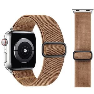 Apple Watch Band Nylon Strap Elastic 38/40/41mm Everyday Wear Minimal Aesthetic